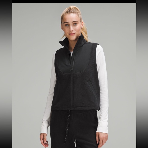lululemon athletica Sweaters - Fleece + Ripstop Hiking Vest